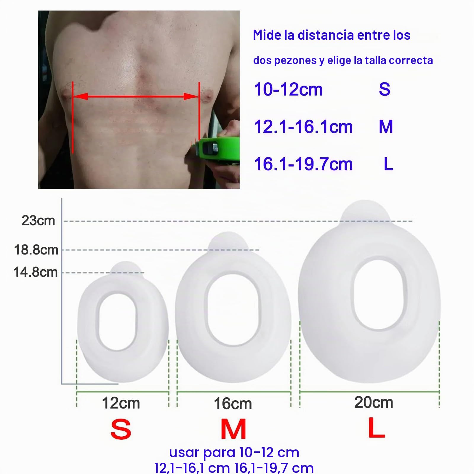 Ortesis de Pectus Excavatum al Vacío, Corrección Física del Pectus Excavatum para Adultos y Niños, Principio de Corrección del Pectus Excavatum(M)