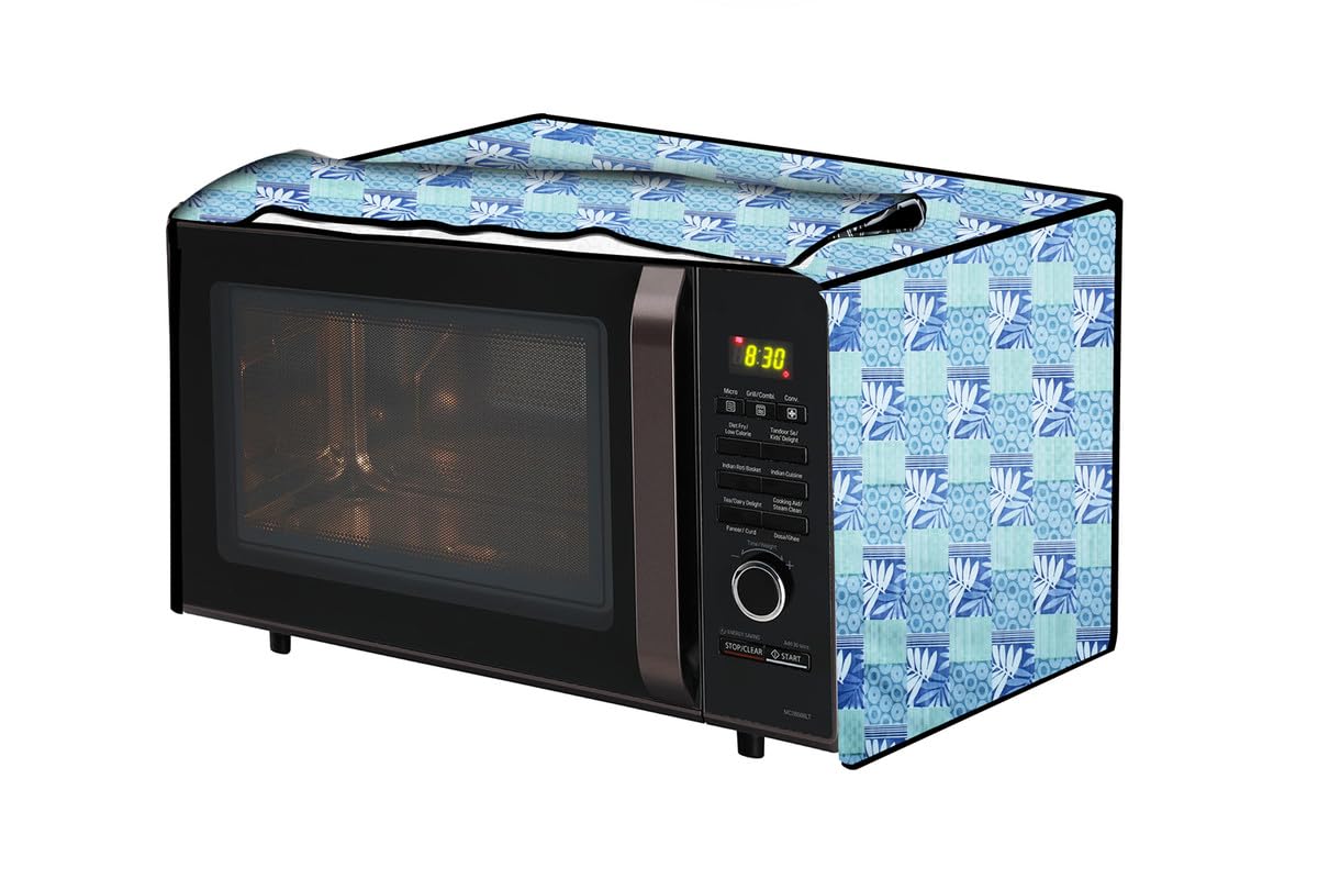 Microwave Oven Cover - Sand Pattern Brown -7