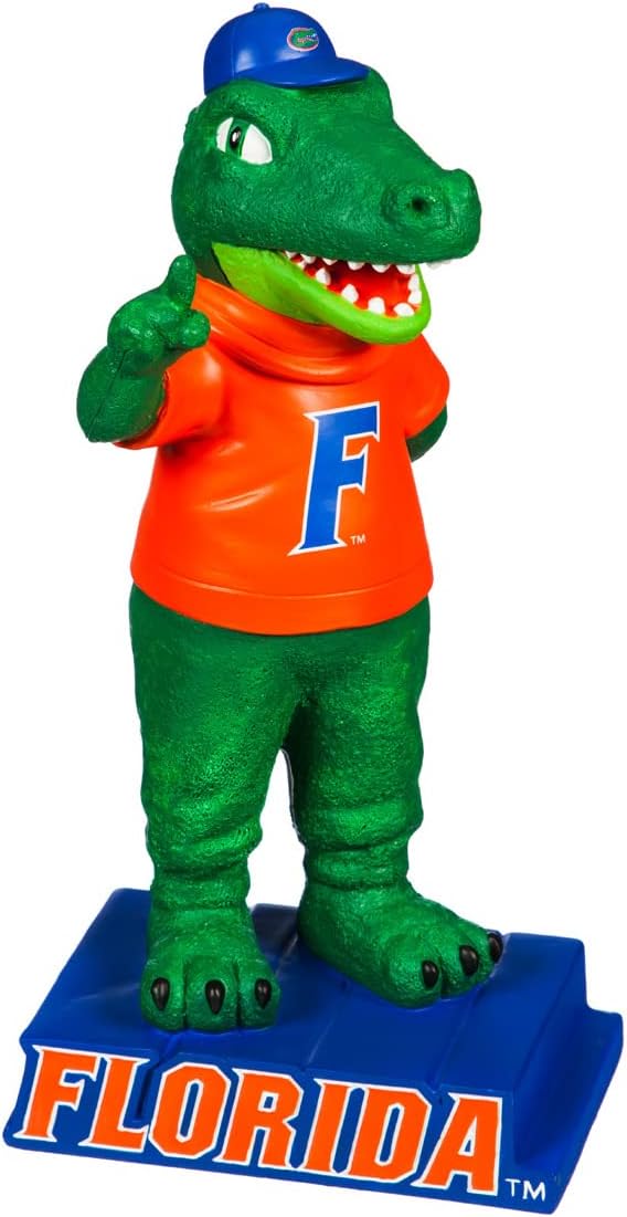 Team Sports America NCAA University of Florida Fun Colorful Mascot Statue 12 Inches Tall