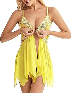 Vestido de encaje para mujer, multicolor, dobladillo irregular, parte delantera dividida, ropa interior divertida