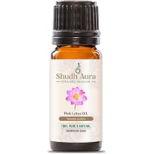 Pink Lotus Oil | 100% Pure, Undiluted and Natural | Therapeutic Grade Premium Essential Oils for Aromatherapy & Diffuser 30ML