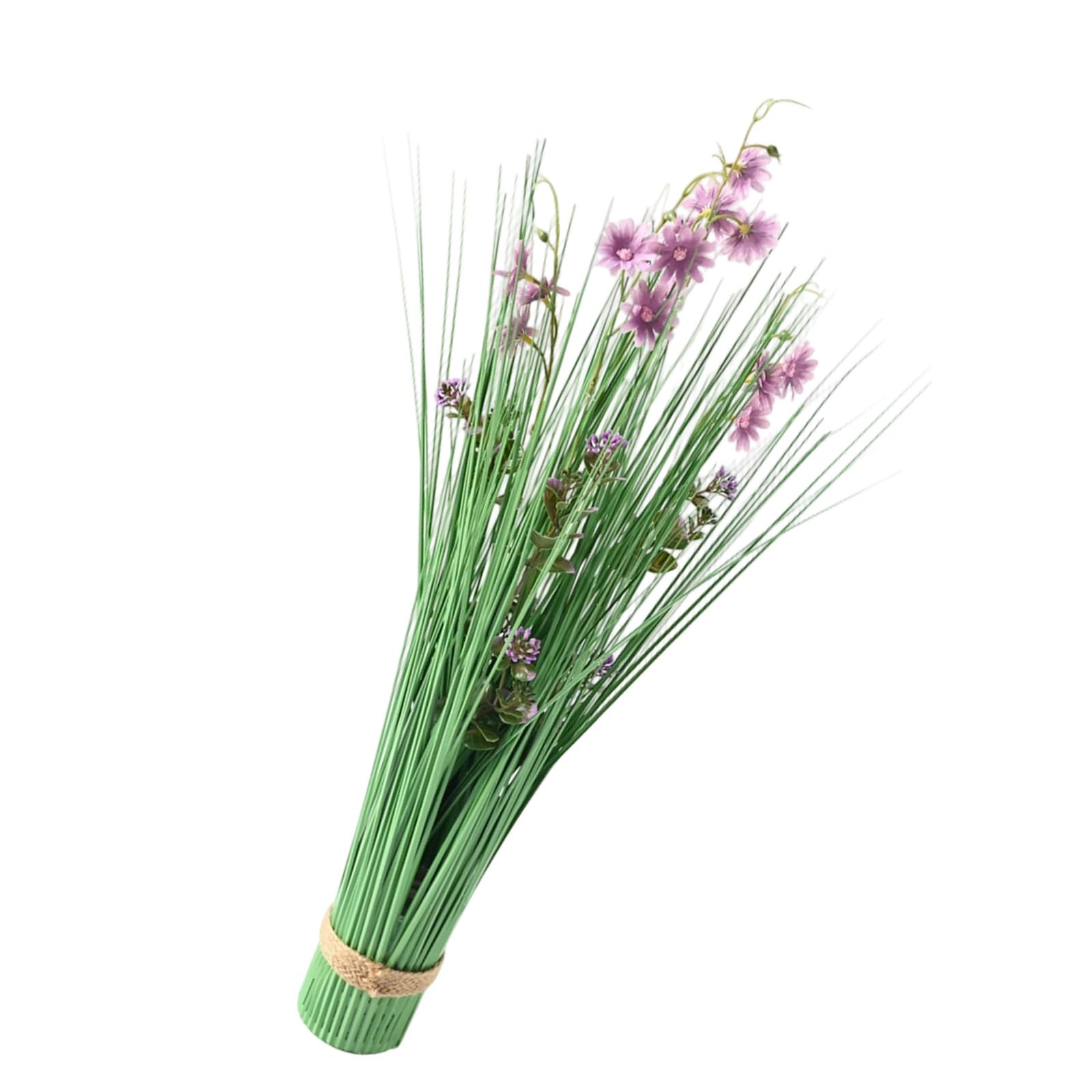 Jazuaiao Sturdy Simulation Wild Grass Bulrush Stems Wild Grass Decors Perfect for Wedding Event and Room Decors 62Cm Long Pet Friendly Home Ornament