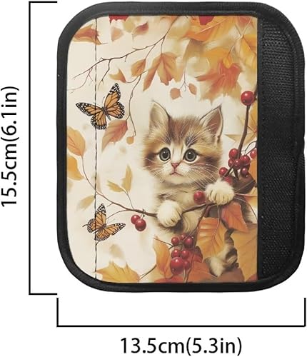 Miniatura 122 de Juego de 4 fundas protectoras de repuesto para manija de puerta de refrigerador con temática de té de la tarde para microondas, horno, refrigerador