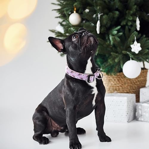 Miniatura 5 de TIESOME Collar suave ajustable para perro diseño floral bohemio multicolor lindos patrones para mascotas pequeñas medianas y grandes cachorros