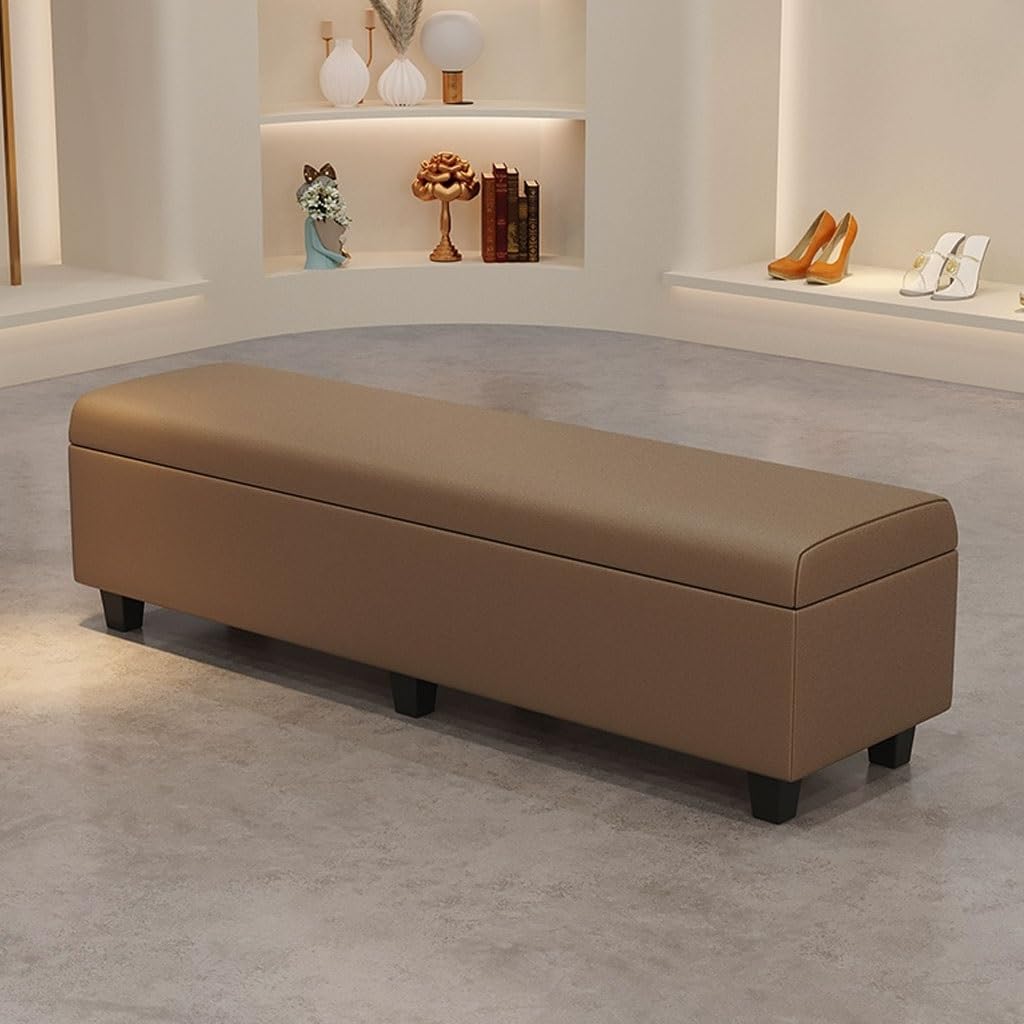 Pouf rectangulaire moderne pour sublimer votre salon et bout de lit de chambre