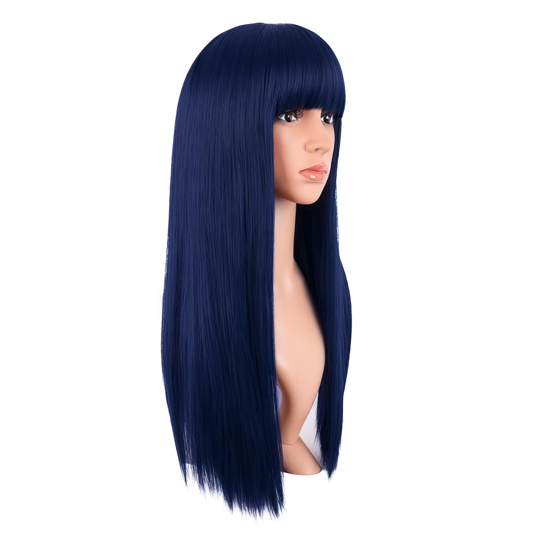 Mapofbeauty 32 Pulgadas/80cm de Luz Rubia Pelo Largo Rizado Ondulado Peluca Cosplay Peluca — view 31