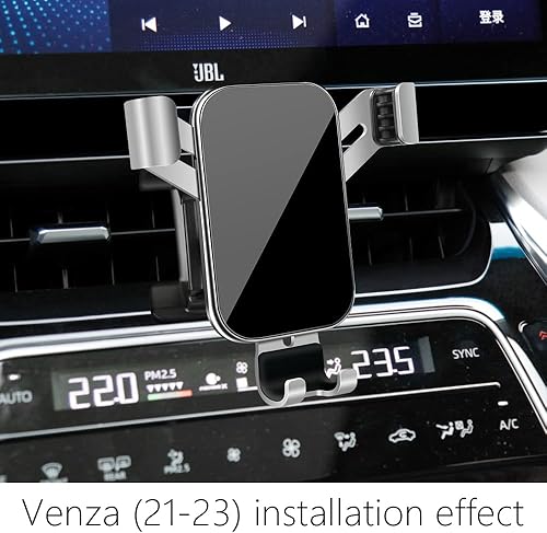 Miniatura 2 de Soporte para teléfono de coche para Toyota Venza 2021 2022 2023 2024 SUV Accesorios interiores de automóviles, mejor soporte para teléfonos