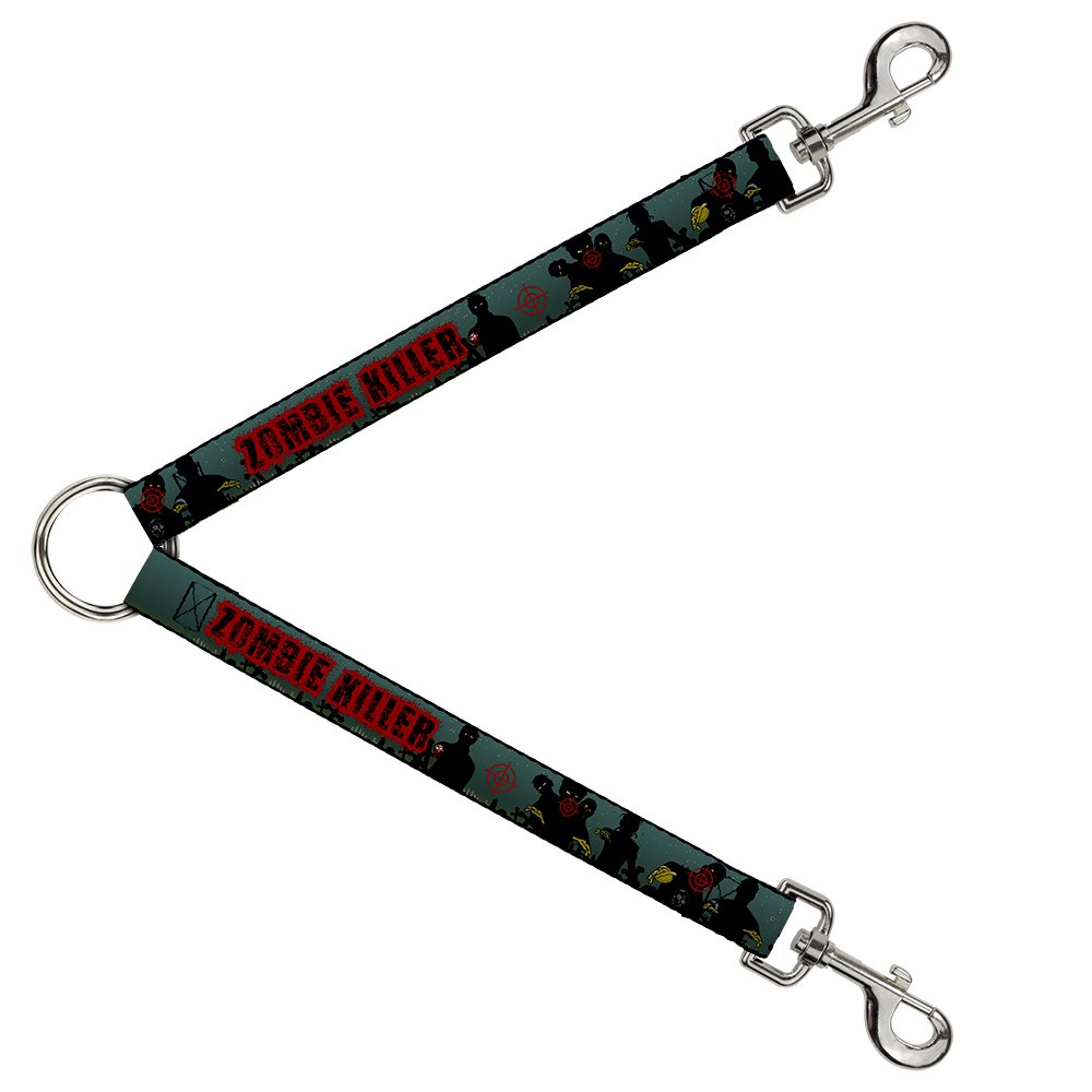 Correa divisora Buckle Down DLS-W32630 verde, rojo y negro de 2,54 x 76,2 cm