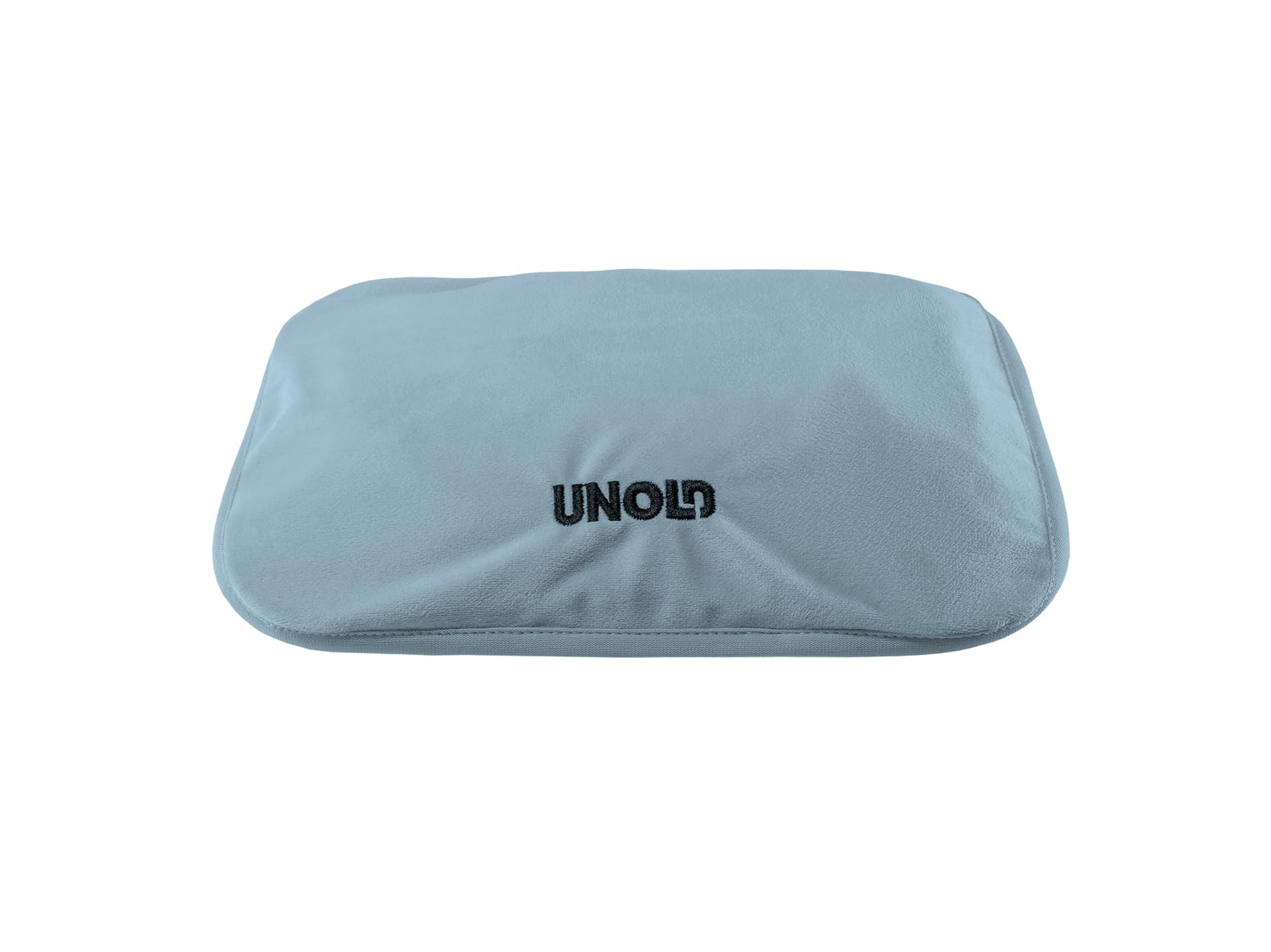 Unold 86018 Thermi - Borsa dell'acqua calda elettrica, blu, calore benefico su pancia, schiena, collo, maneggevolezza sicura, senza acqua calda, senza elettrosmog, fino a 65 °C