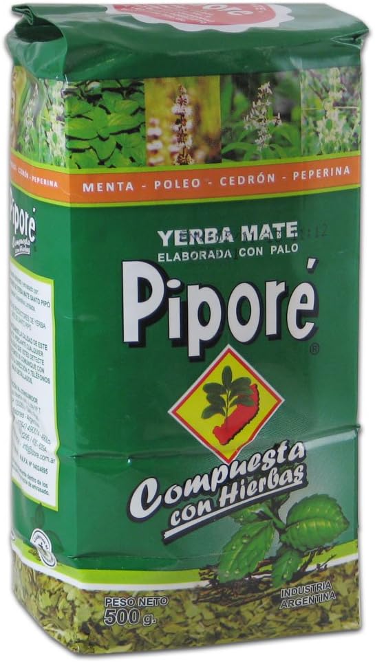 Yerba Mate Pipore Compuesta Mint/Lemon