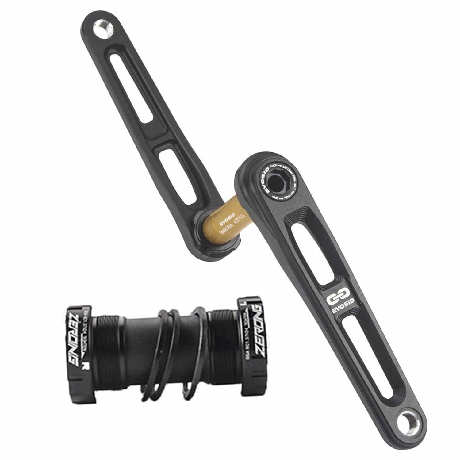 165/170/175Mm Braccio Della Manovella Di Bici GXP Guarnitura Per Bici Da Strada Set Di Pedivelle Integrate Cave In Alluminio BSA BB Accessori Corona Bici, Pedivella Bici