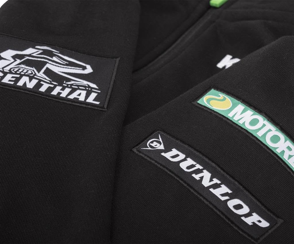 Kawasaki MXGP Veste Zippée Homme, Noir, Taille L, L