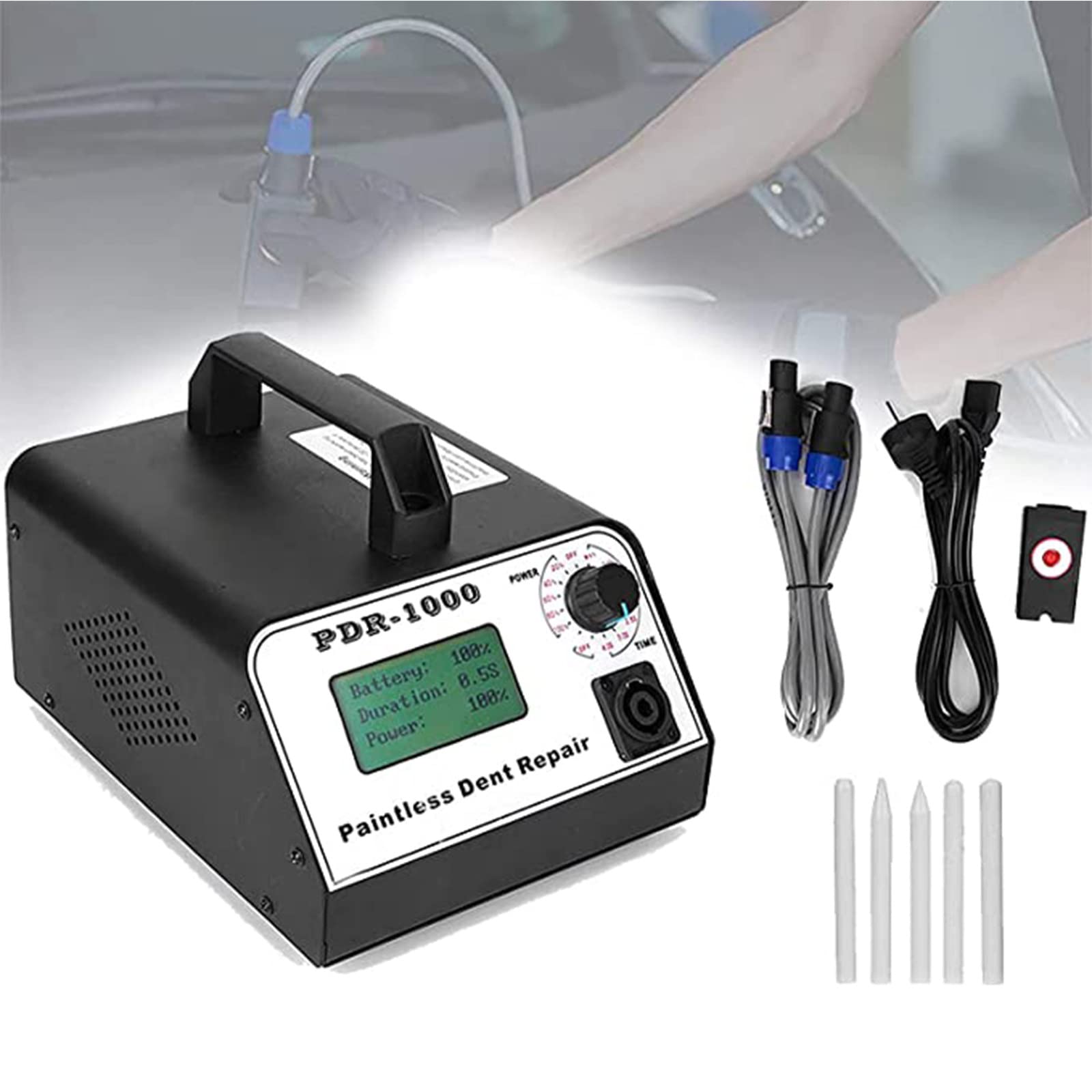 Outils de réparation de bosses sans peinture et chauffage de débosselage pour voiture