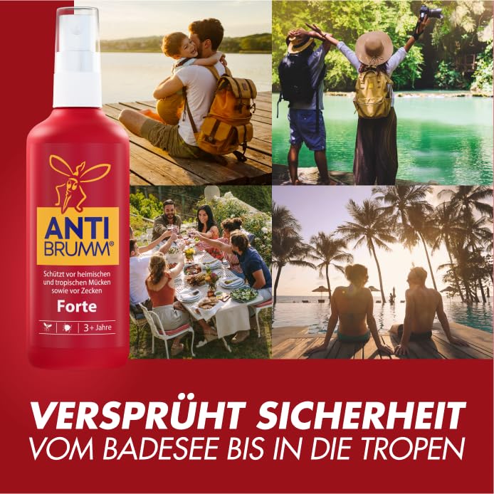 Anti Brumm Forte Pumpspray, 75 ml: Mückenspray & Zeckenschutz mit DEET