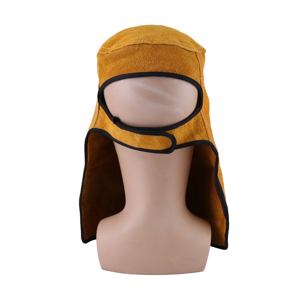 Bonnet de Soudeur avec Objectif de Filtre occultant Automatique, Masque en Cuir de Bonne qualité