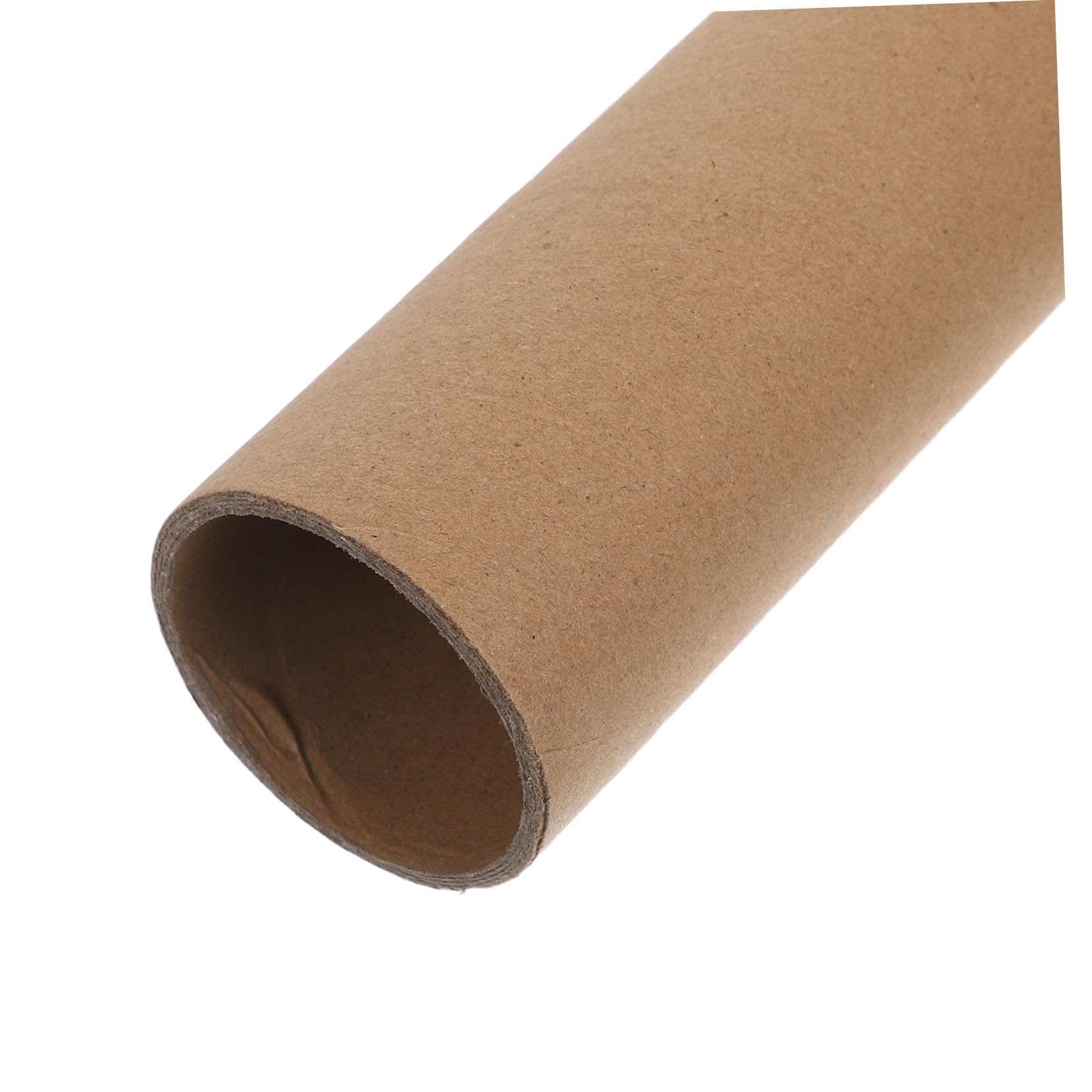 DOITOOL 10 Pièces Lot de Tubes Expédition Kraft avec Bouchons Tubes Cylindriques Robustes pour Affiches Stockage et Transport Sécurisé pour Art et Matériel