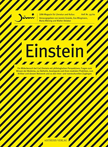 Einstein. Widerbesuch bei einem Avantgardisten: JUNI 59-60 (Juni: Magazin für Literatur und Kultur)