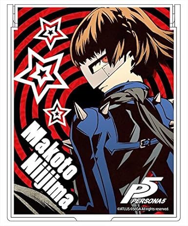 P5 ペルソナ5 新島真 ミラー アニメ 萌えグッズ 通販 Amazon