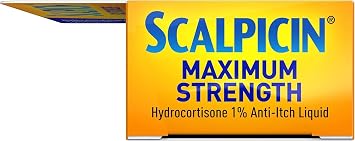 Scalpicin Max Strength Scalp Itch Treatment 1.5 oz (Pack of 10)