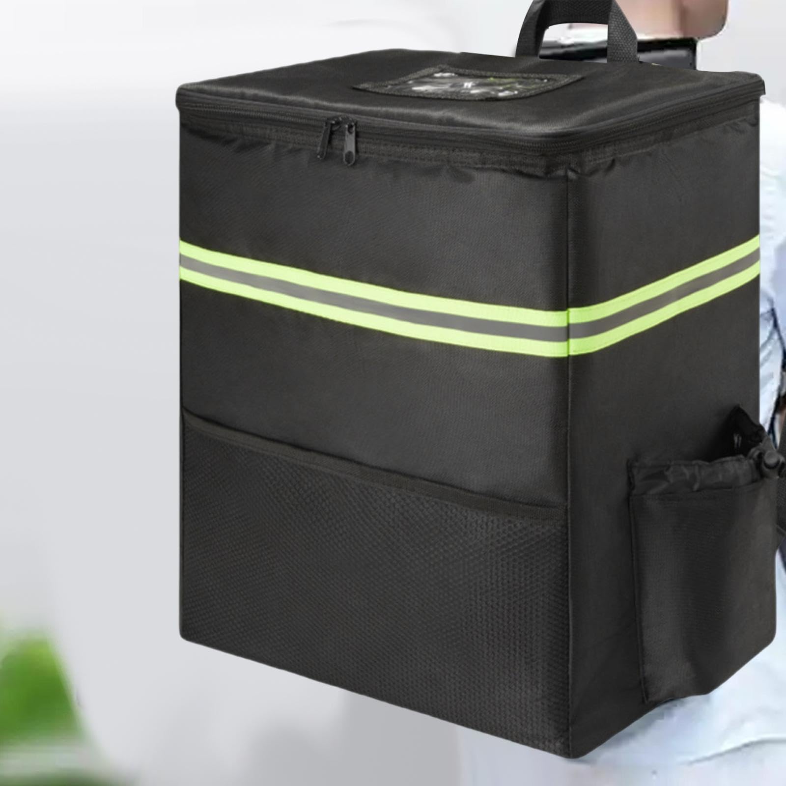 Lieferrucksack mit Getränkehaltern Und Kühltasche für Reisen, Camping Und Outdoor Aktivitäten