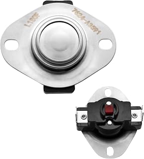 7624A3591 Furnace Limit Switch Fits for Coleman and York Furnace,L180F Electric Furnace Parts Replace # S1-7624A3591 0064476 7624A3591