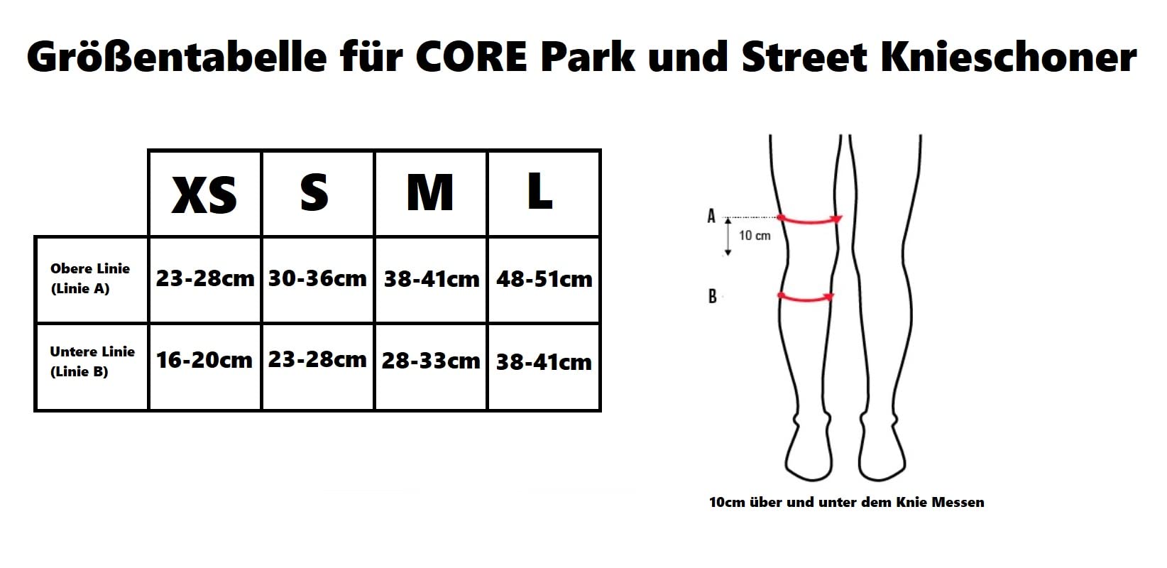 Fantic26 CORE Park Street Stunt-Scooter Skate Protektory (L, Ochraniacze na kolana do jazdy na ulicy, czarne)
