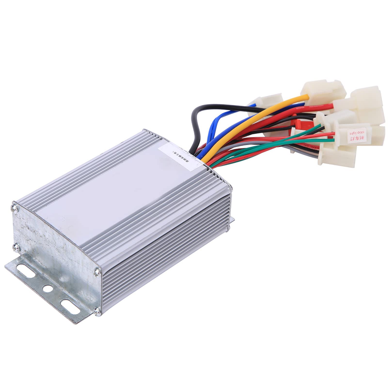 Contrôleur moteur brushed 36V 500W en alliage d'aluminium pour vélo électrique, compatible moteurs DC 180W1000W, refroidissement efficace et installation rapide