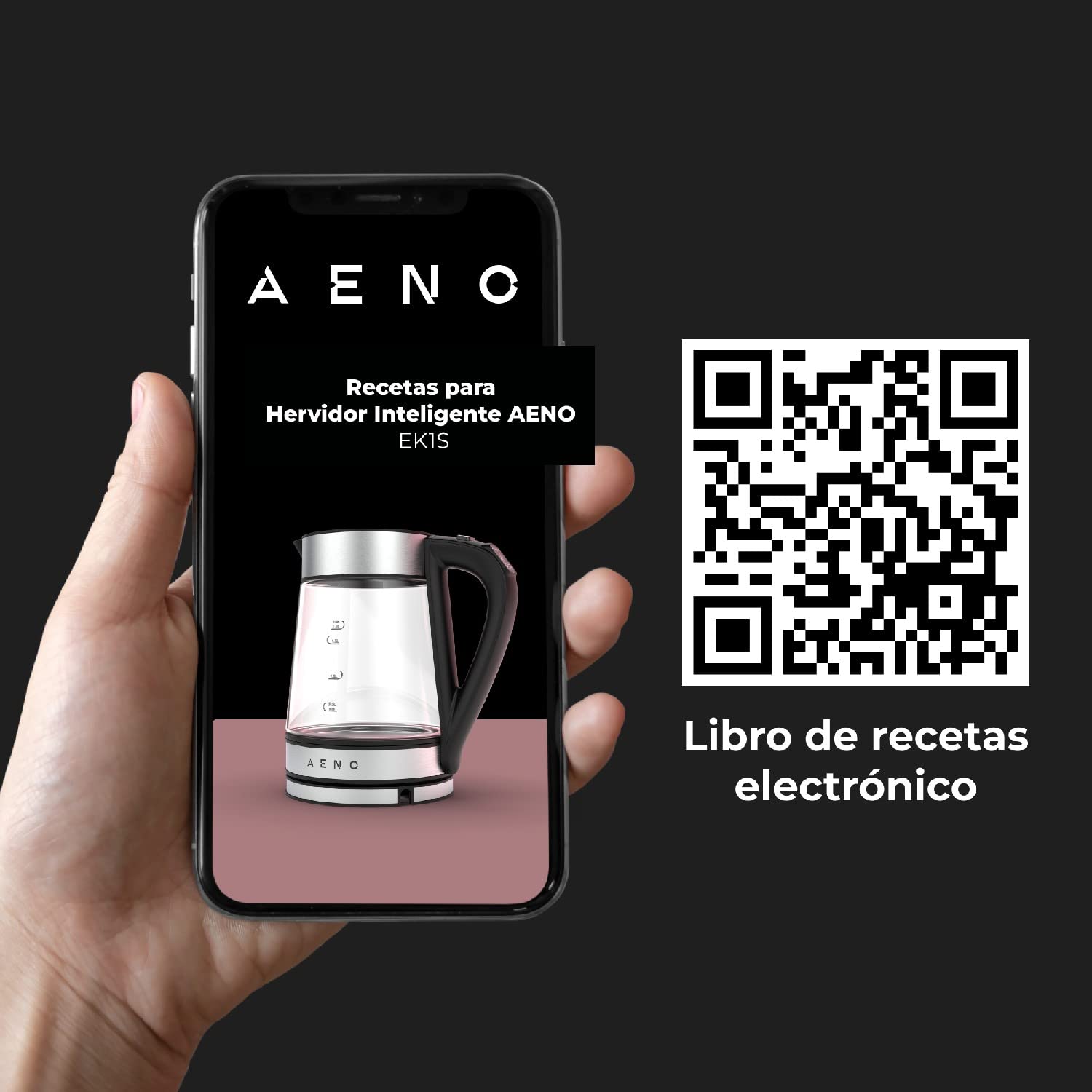 Aeno Hervidor De Agua Ek1