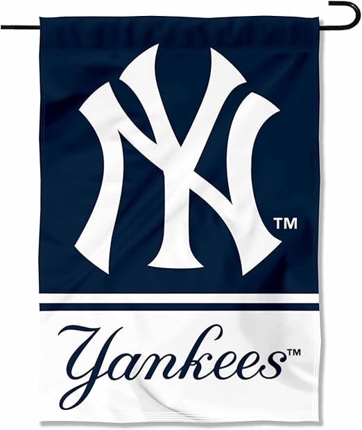 Yankees Double Sided Garden Flag