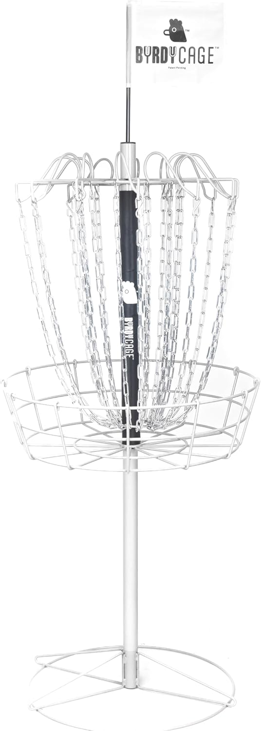 2-in-1 Adjustable Disc Golf Basket - Standard to Skinny Target