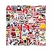 MOGOCO Street Fashion Sticker Decals(50pcs), Laptop Vinyl Stickers for Waterproof Skateboard Snowboard Car Bicycle Luggage Decal