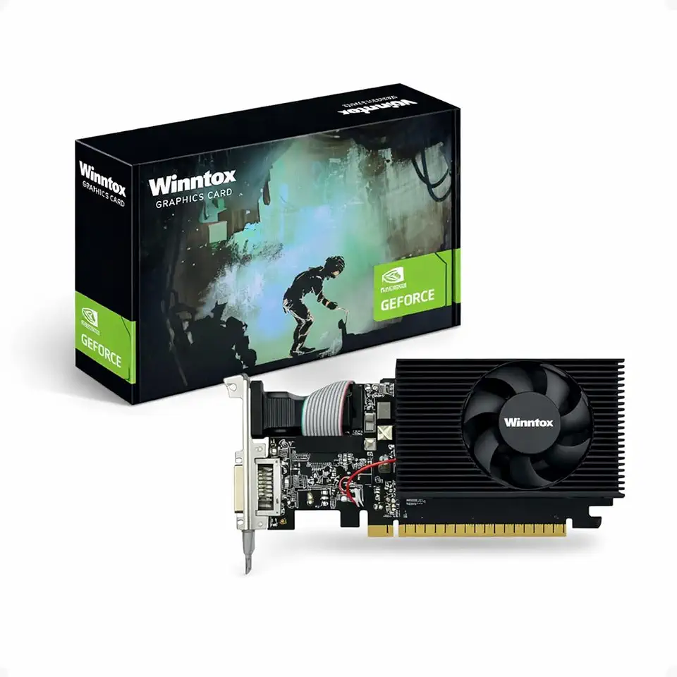 Placa de Vídeo Nvidia GeForce GT 730 2GB DDR3 HDMI VGA DVI
