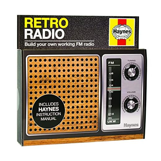 Haynes Retro Radio Kit | Build Your Own Working FM Radio