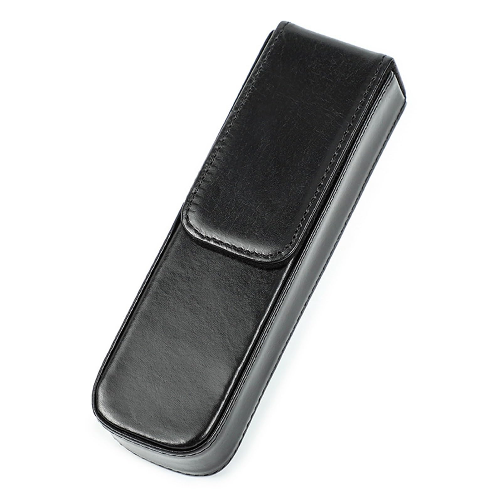 Kategoria: Skrzynki z bieżącą wodą, Skórzany piórnik. Zdejmowany wielokolorowy 16,7 x 5,3 cm dla studentów i dorosłych(Black)