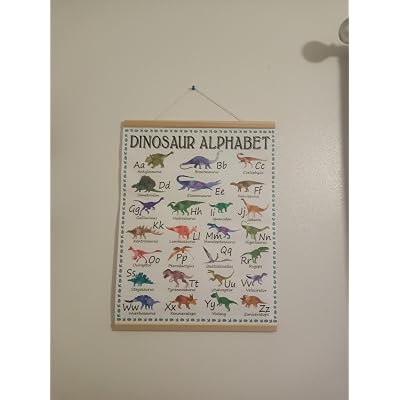 Outus Dinosaur Alphabet Chart Hanger Painting Australia | Ubuy
