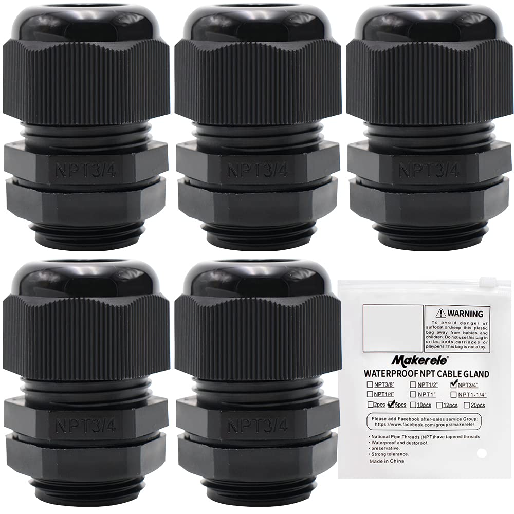 Presse-étoupes étanches 13-18 mm MAKERELE pour stopper les infiltrations d'eau et pannes de courant