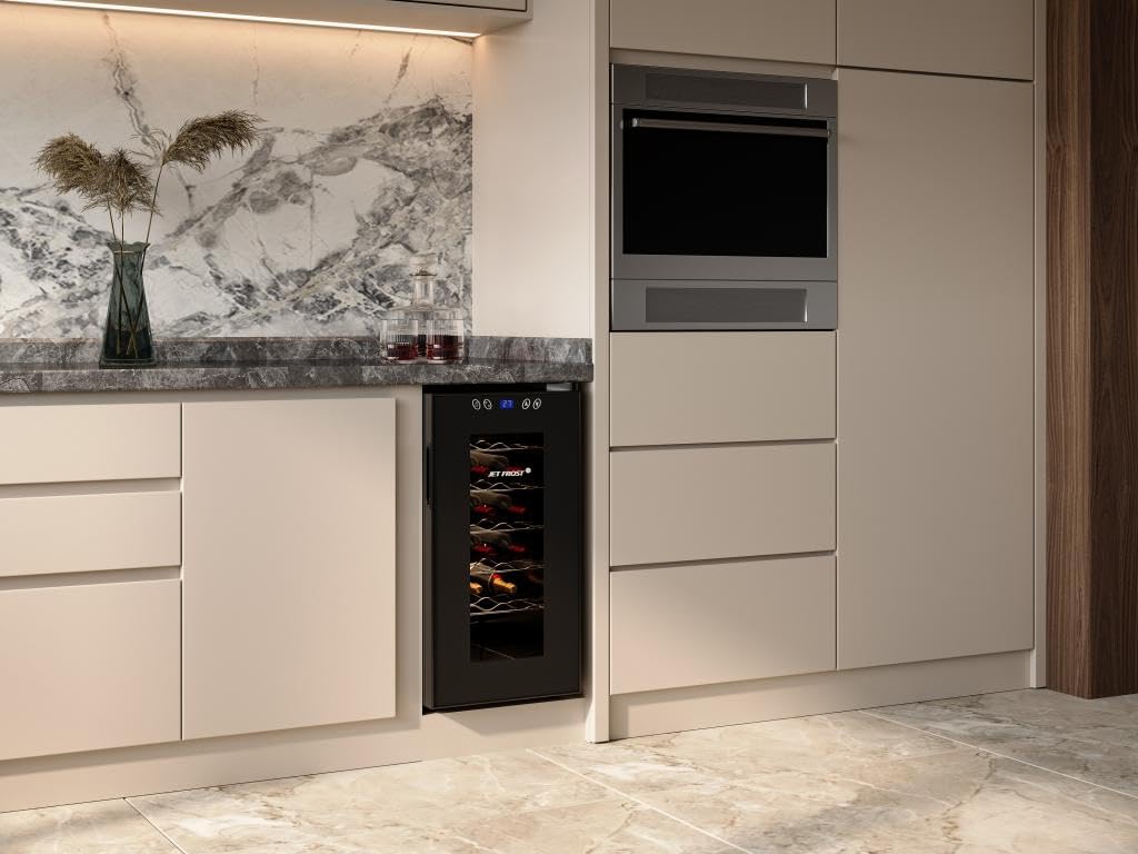 Vente-unique - Cave à vin de service - 18 bouteilles - Thermoélectrique - MAGON