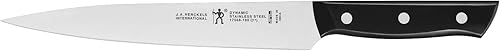 HENCKELS Cuchillo dinámico afilado de 8 pulgadas, diseño alemán informado por más de 100 años de maestría, negroacero inoxidable