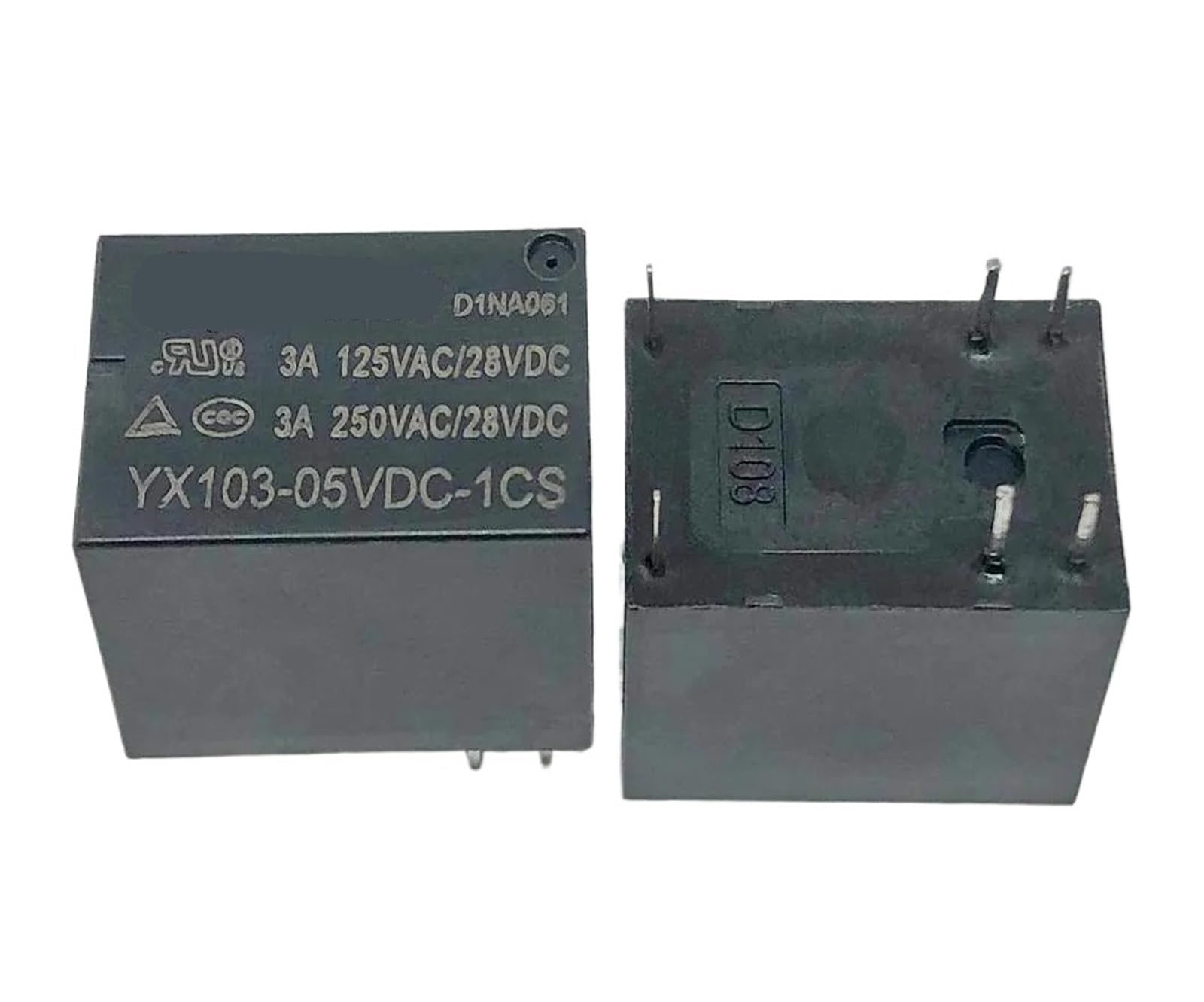 SMGLRUEAT 1pc YX103-5VDC-1CS Relay 6 pins