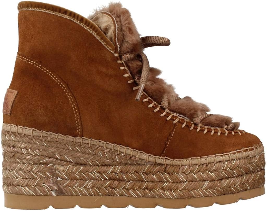 Vidorreta - Botín Serraje Camel Cuña Resistente Al Agua para: Mujer Color:  Camel Talla: 42 : Amazon.es: Zapatos y complementos