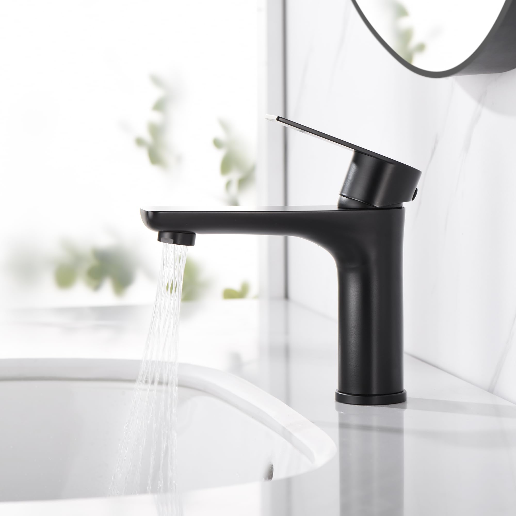Bateria wannowa ścienna S1248DW + bateria umywalkowa łazienkowa S1425-MB