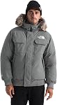 THE NORTH FACE Men's McMurdo Bomber Jacket | Waterproof, Waterfowl Down Insulation, Hooded Jacket