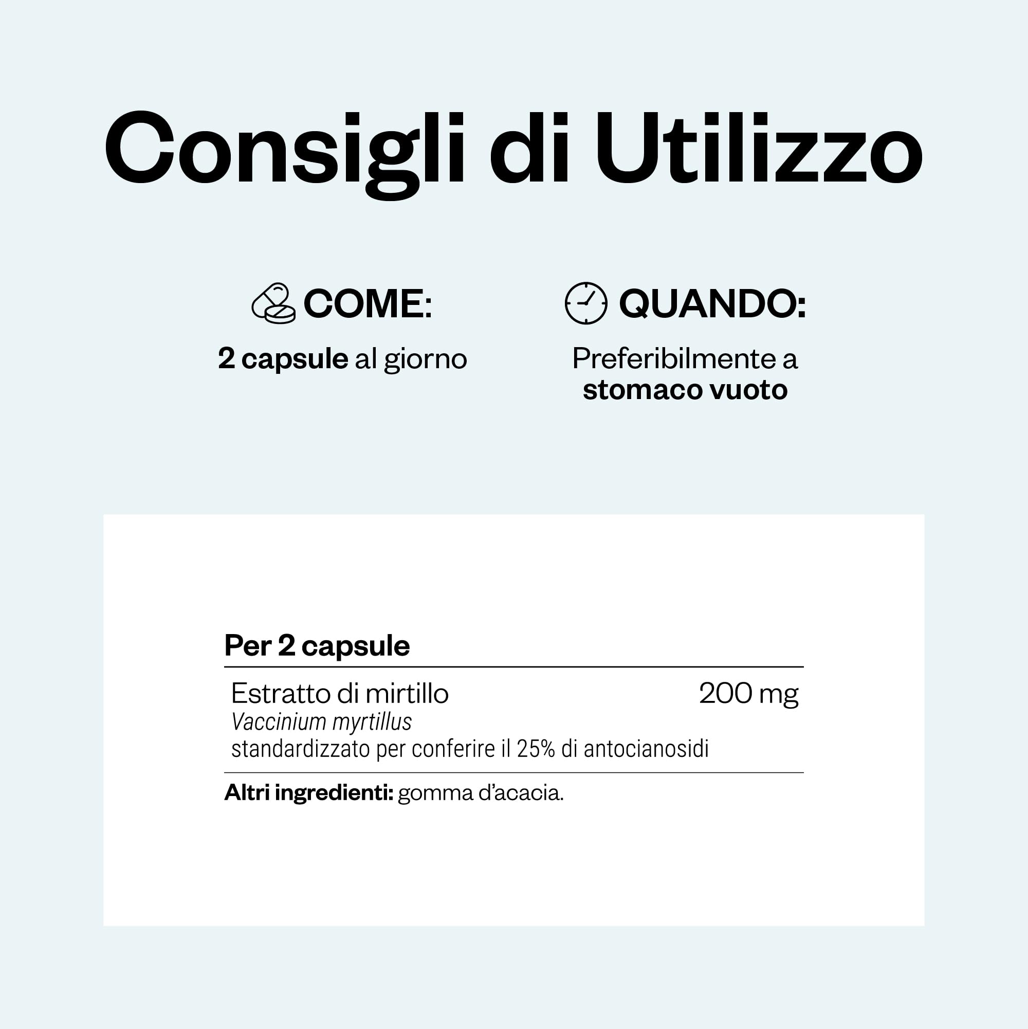 Bilberry Extract - Estratto di Mirtillo - Salute degli occhi - Standardizzato al 25% di Antocianosidi - Contribuisce alla salute vascolare - Antiossidante - Vegano - Senza glutine - SuperSmart