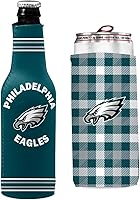 Vista 97 de Soporte aislante para latas y botellas de fútbol americano enfriador de bebidas Huggie (Nueva Orleans (Saints) - Negro)