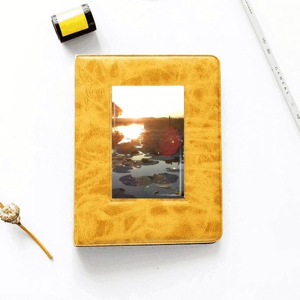 no/no Lotus And Sunset Art Deco Fashion Photo Album Family Wedding Picture 4x6