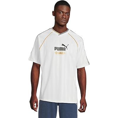Мужская рубашка PUMA King Relaxed Soccer Jersey puma white