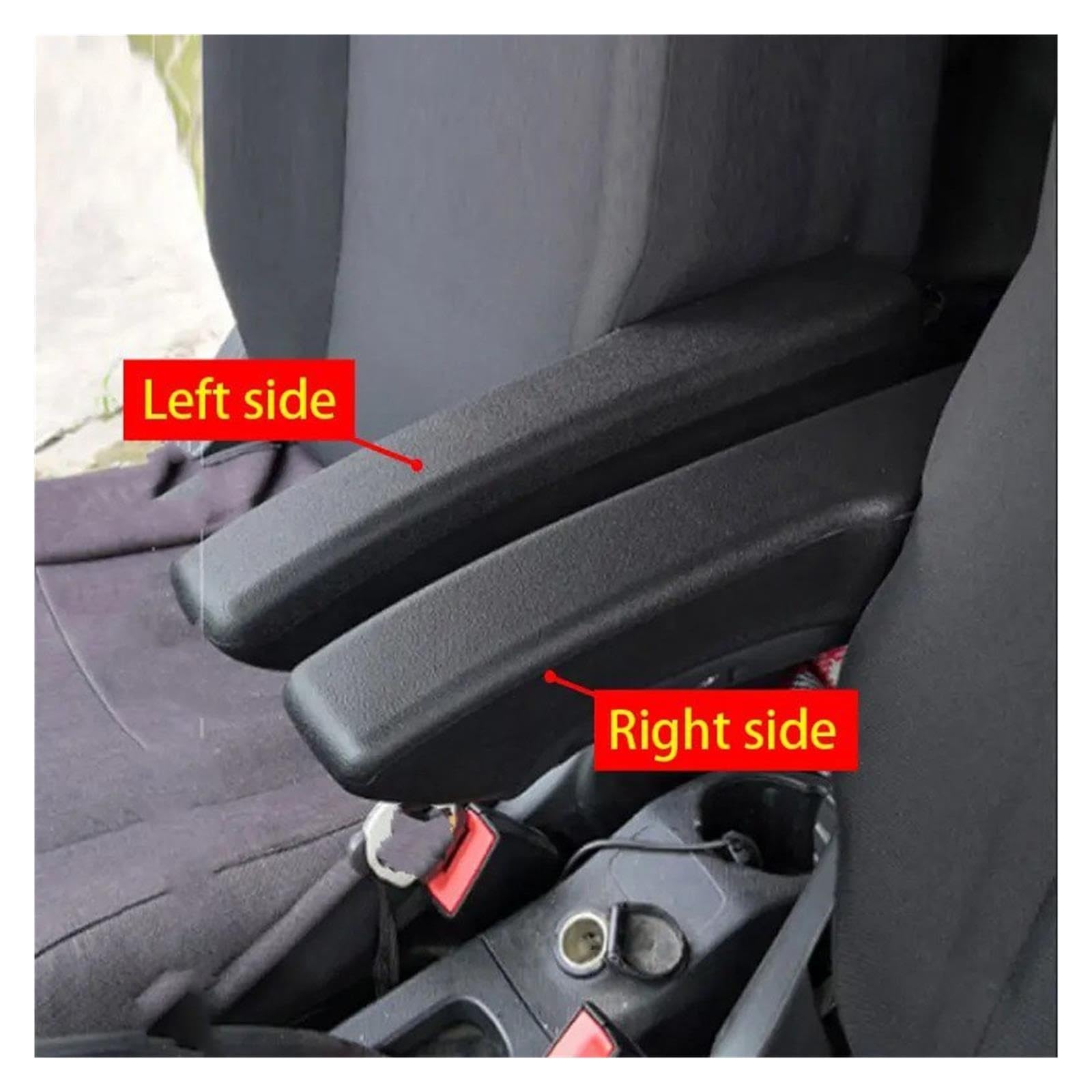 Consola Central Coche Universal Reposabrazos Caja Asiento Ajustable