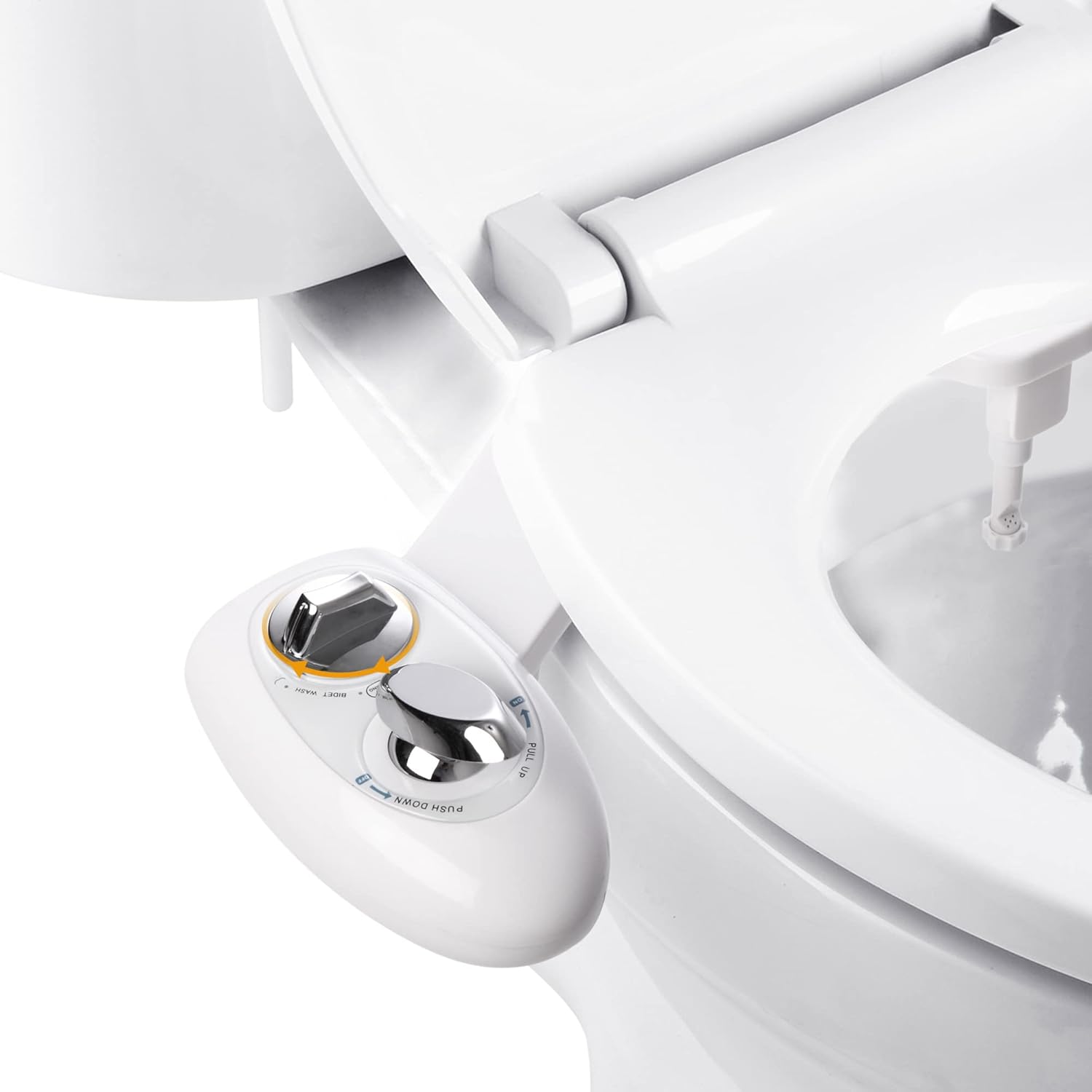 Bidet Attachment for Toilet, Nonelectric Selfcleaning Bidet Sprayer