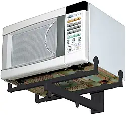 Suporte para Forno de Microondas Multivisão Preto