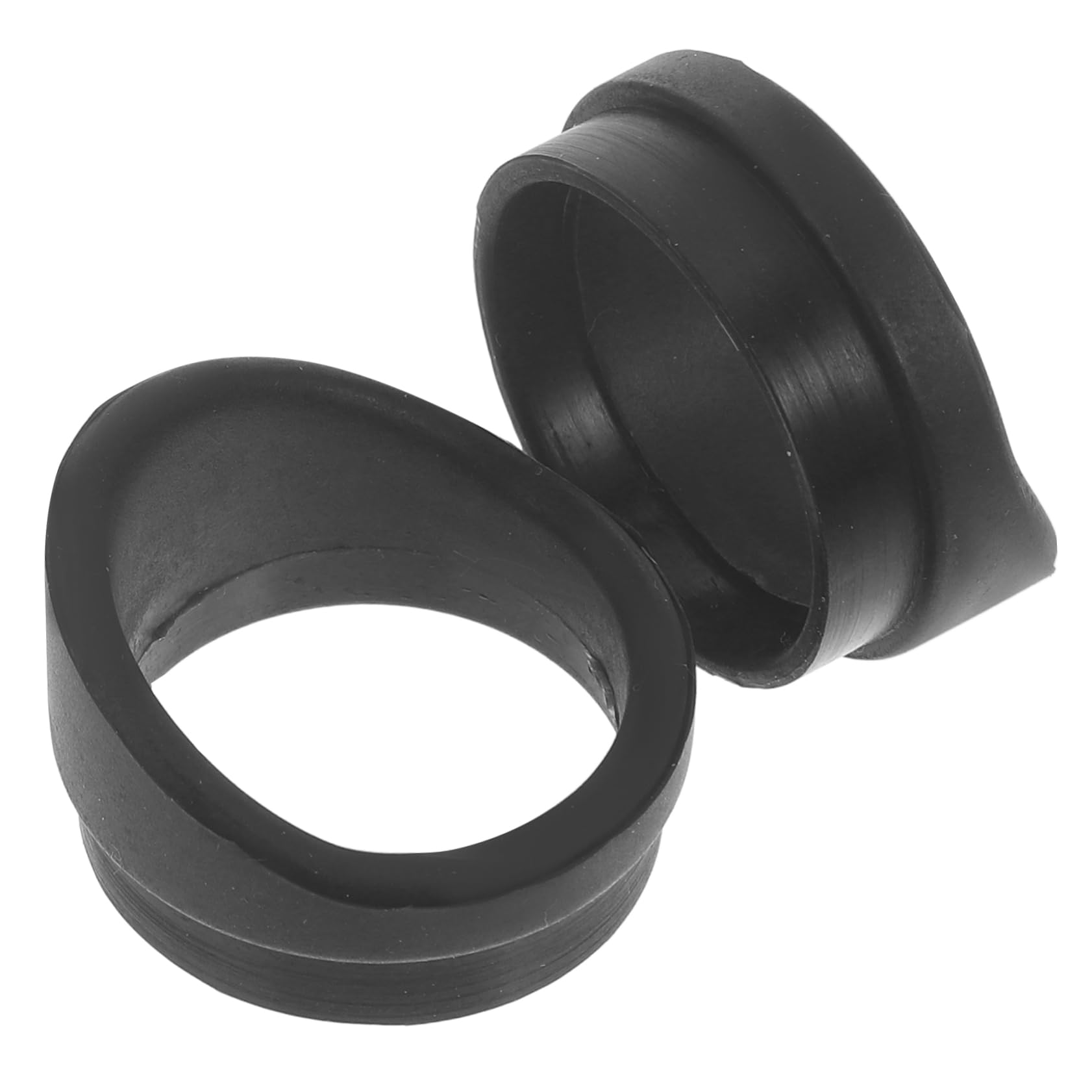 OHPHCALL 2pcs Microscope Eyepiece Covers Rubber Eye Shields Guard Eyepiece Protective Cups for Microscope Supplies